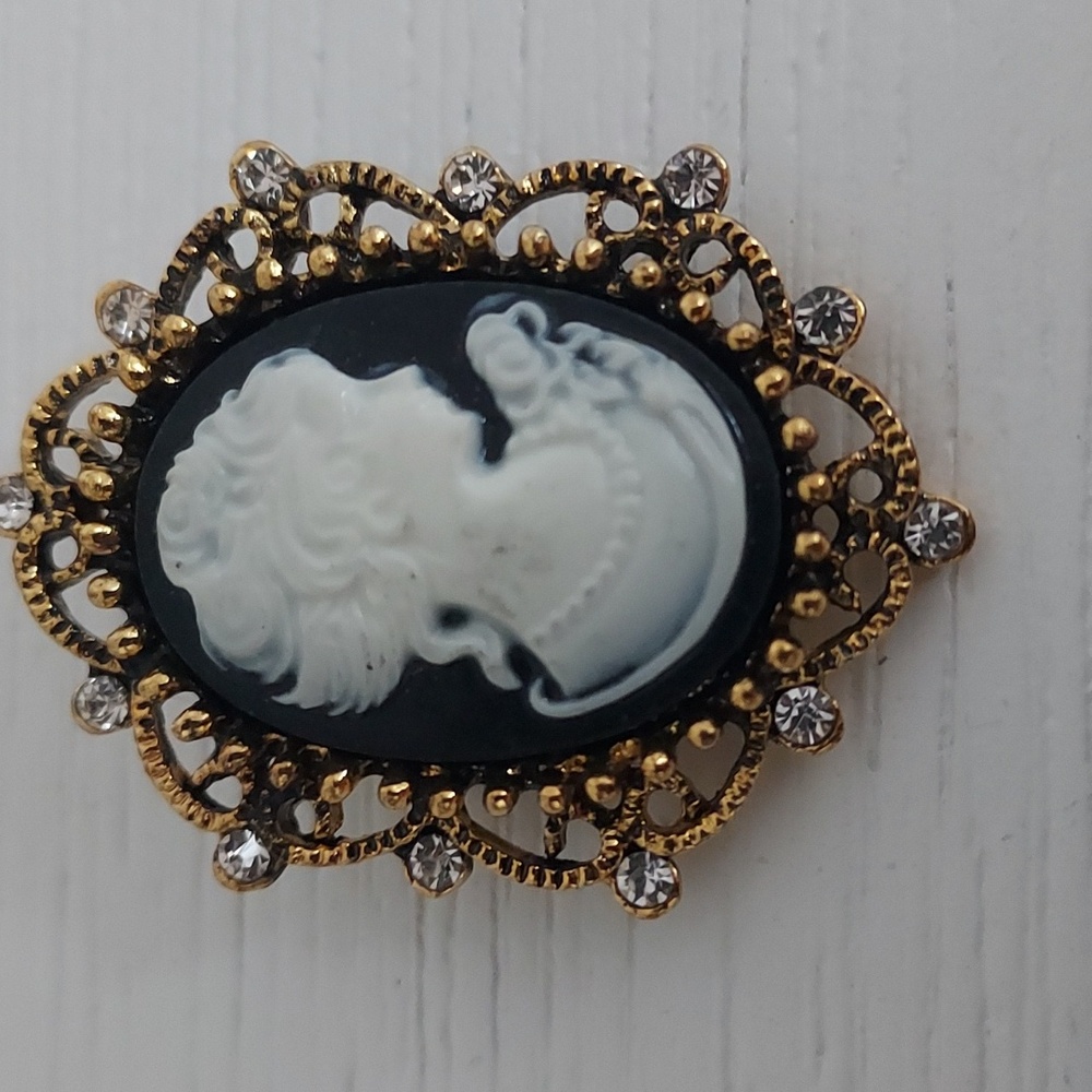 New! Costume Brooch